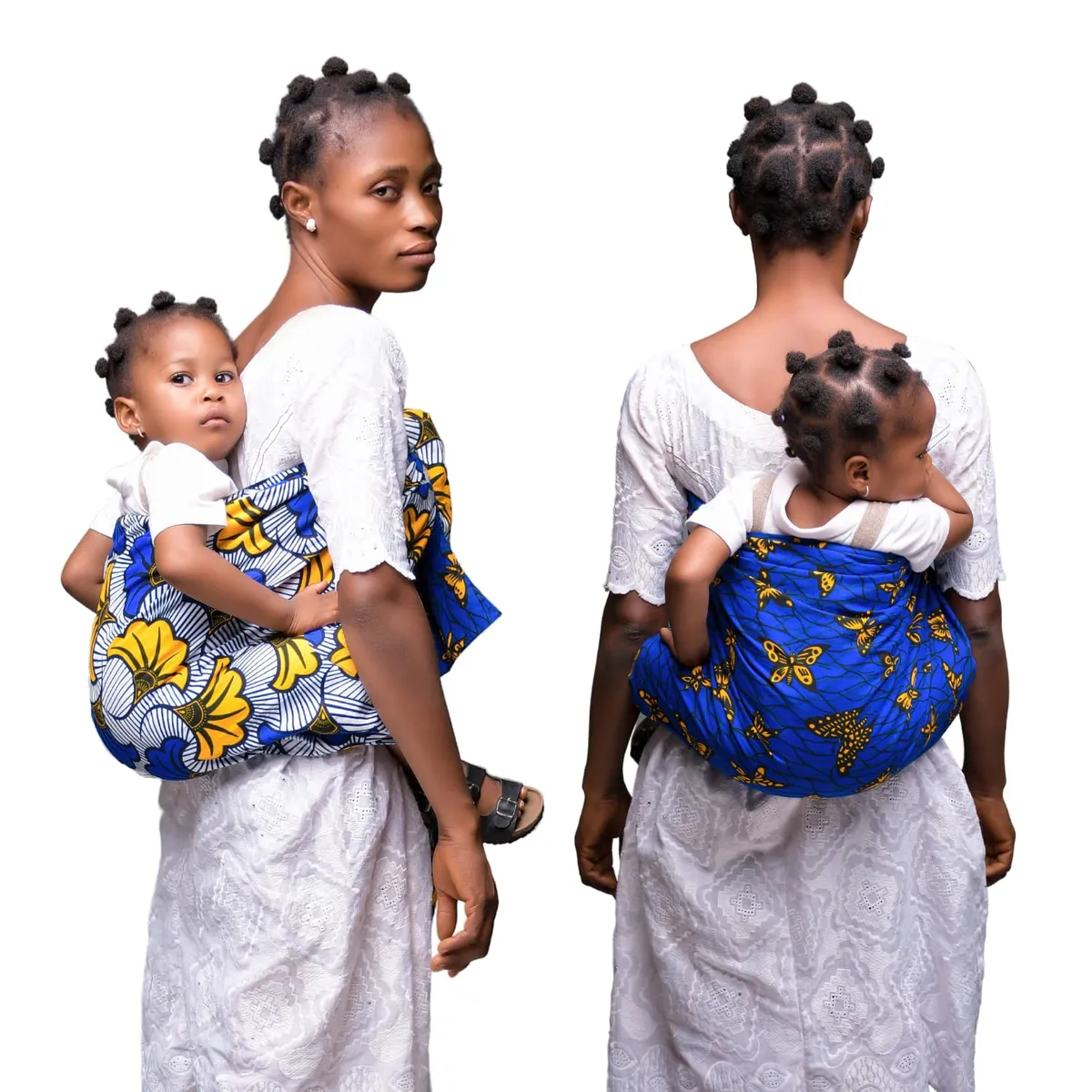 Pagne bébé couture : coudre un mbotou en wax/ankara et maîtriser le nouage en portage