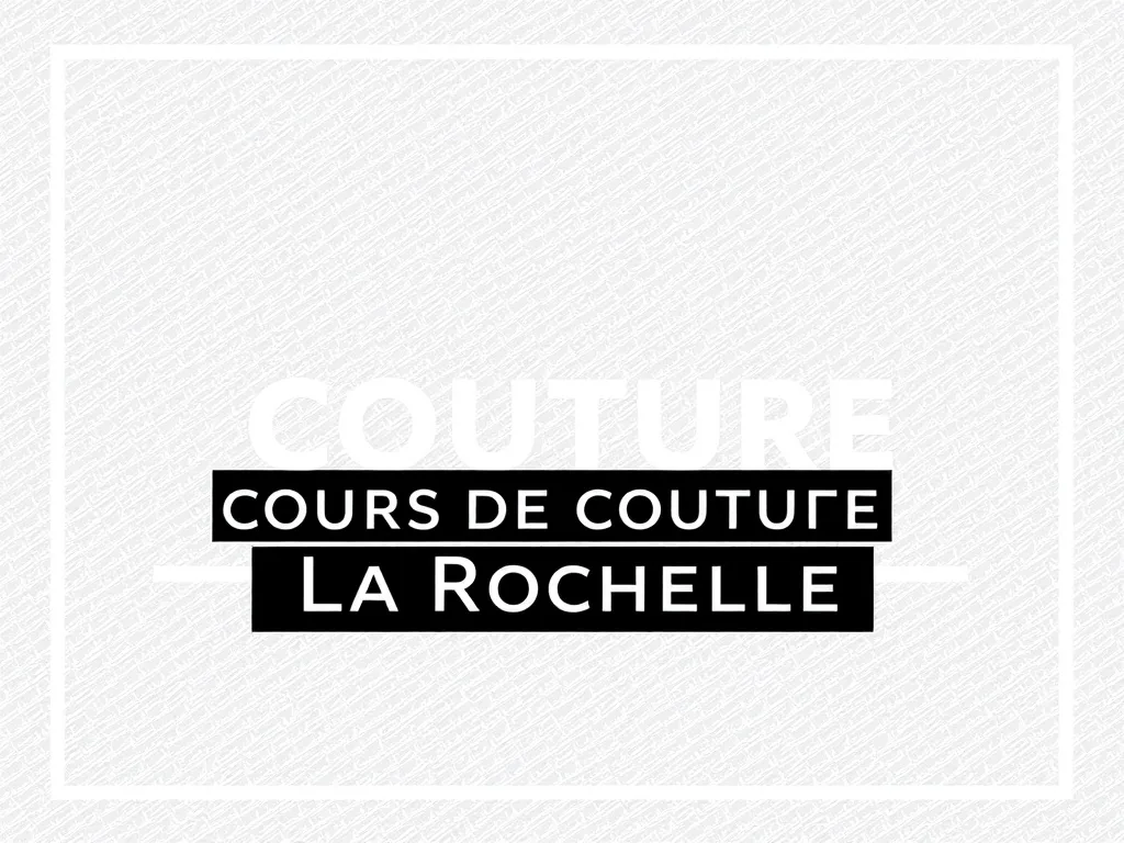 Une femme coud à la machine dans un atelier de couture lumineux à La Rochelle