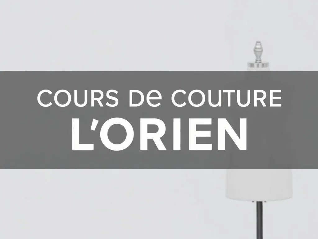 Une élève apprend à coudre sur une machine dans un atelier de couture à Lorient