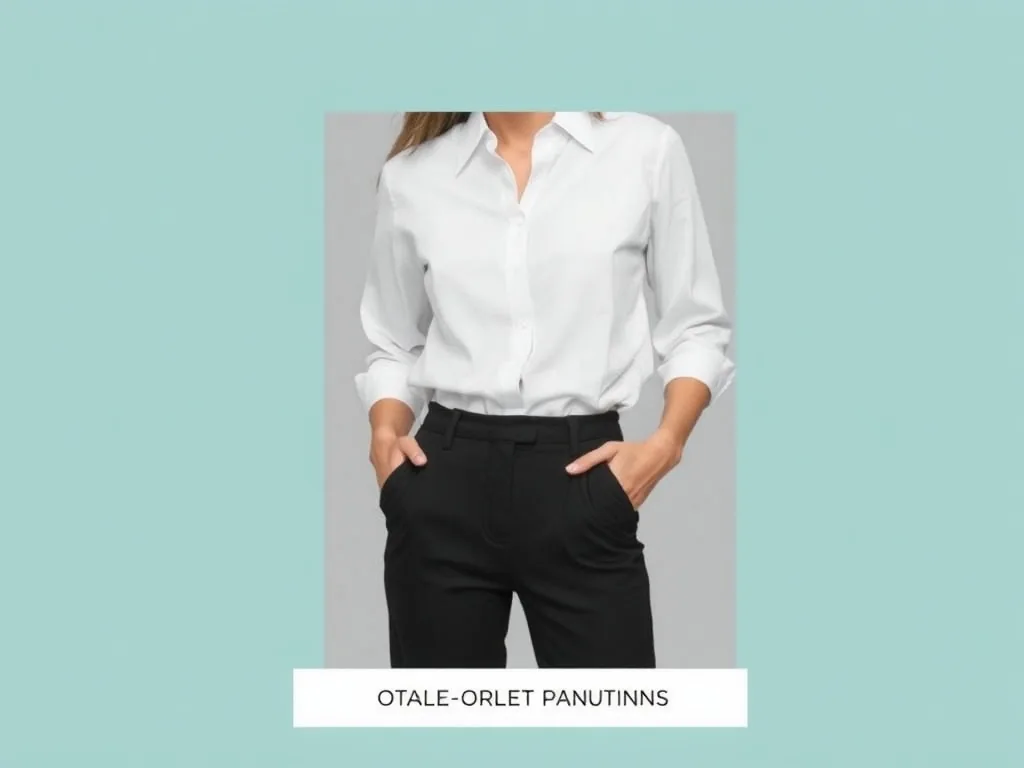 Couturière épinglant l'ourlet d'un pantalon pour déterminer le tarif